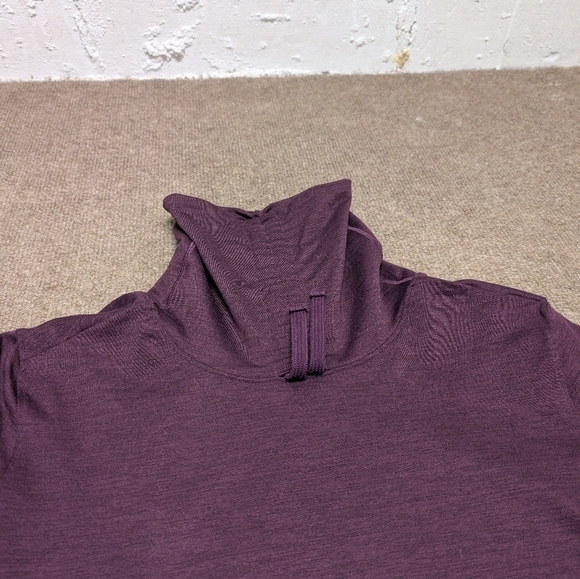 CALIA (XL) Purple Sweatshirt Loungewear Athleisure Carrie Underwood Funnel Neck - Picture 3 of 9